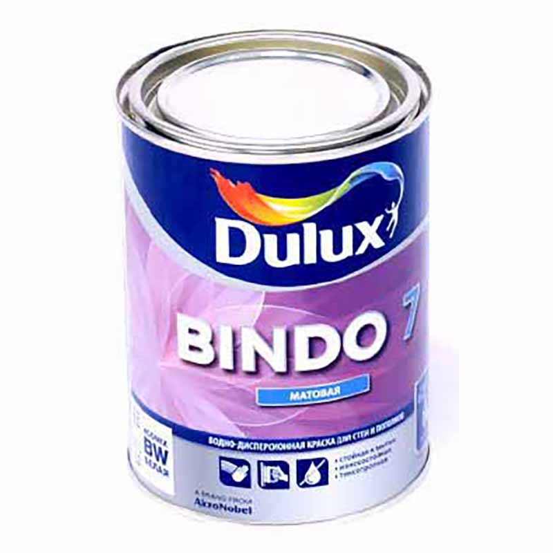 Краска ВД Bindo 3 BW (белый) 1л
