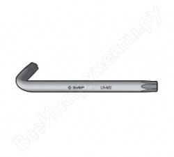 Ключ имбусовый длинный TORX 25мм ЗУБР Эксперт (10)