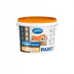 Краска резиновая  универс. 5,8 кг (база С) "RUBBER PAINT" ЛАЗУРИТ